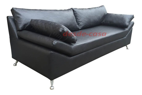 Sillón Sofá 3 Tres Cuerpos 2,10m Ecocuero Talampaya Premium