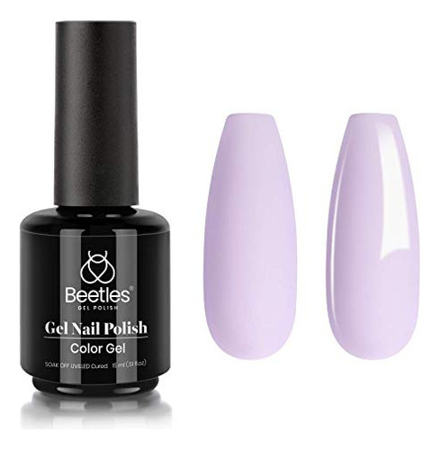 Esmalte De Uñas En Gel De 15 Ml Color Lila De Larga Duracio Lila