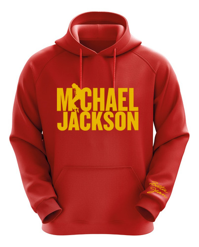 Polerón Rojo Michael Jackson Diseño 2