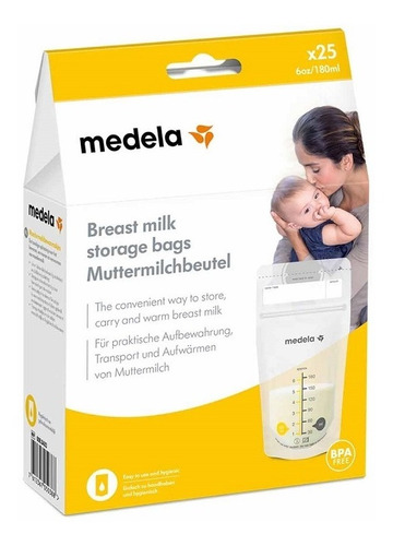 Bolsas Para Leche Materna Medela