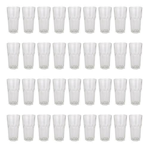 Vaso Trago Largo 330 Ml Vidrio Gaseosa 2611 Durax X 36 Unid.