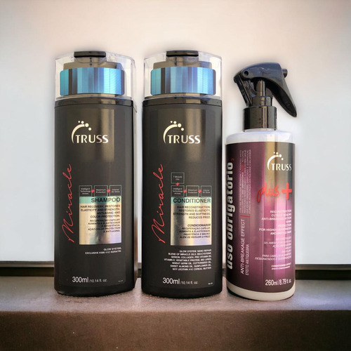 Miracle Shampoo E Condicionador 300ml + Plus+ 260ml Truss