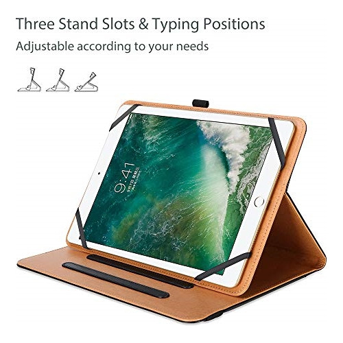Procase Funda Para Tablet De 9 A 10 Pulgadas, Azul Marino