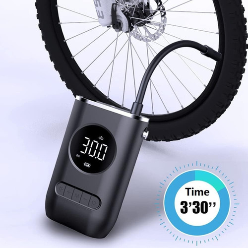 . Inflador De Llantas Portable Compresor Carro Moto Balon