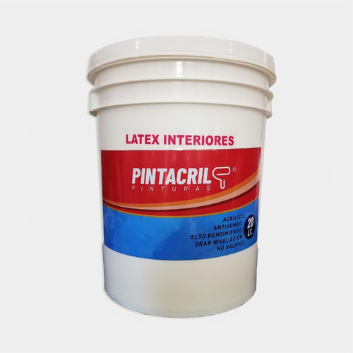 Pintura Látex Interior Pintacril Das Beste X 20 Lts. ---