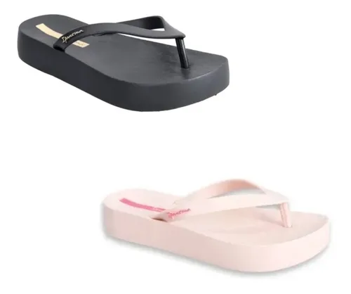 Ojota Mujer Ipanema Flatform Alta Playa Pileta C modas 26602