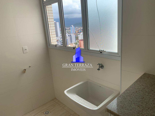 Apartamento Com 3 Dorms, Caiçara, Praia Grande - R$ 690 Mil, Cod: 1028 - V1028