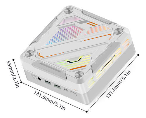 Pc De Escritorio Mini Mini Computer 8 Núcleos 16 Hilos Rgb