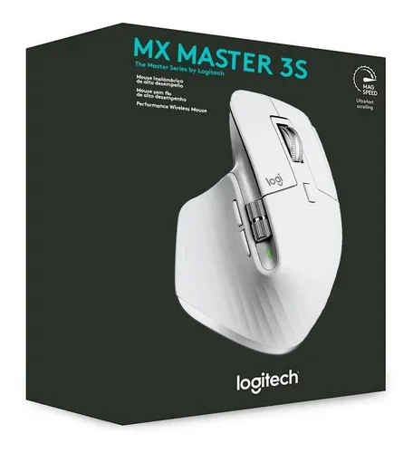 comprar Mouse Logitech Mx Master 3s Wireless 8k Usb-c Pale Grey