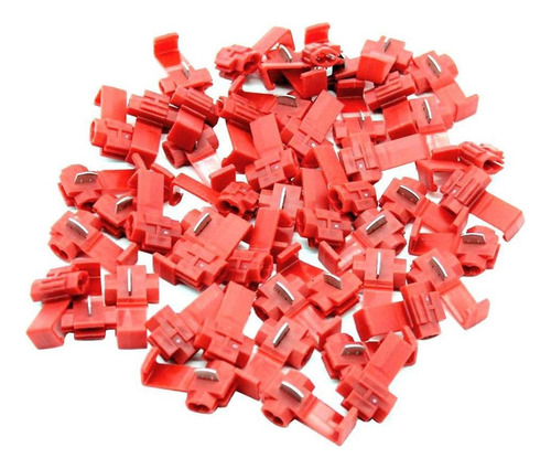 50 Piezas 16-22 Awg Bloqueo Conectores De Empalme Terminales