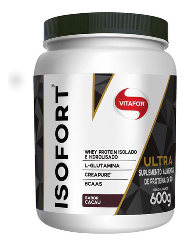 Isofort Ultra Imuno Sabor Cacau 600g - Vitafor