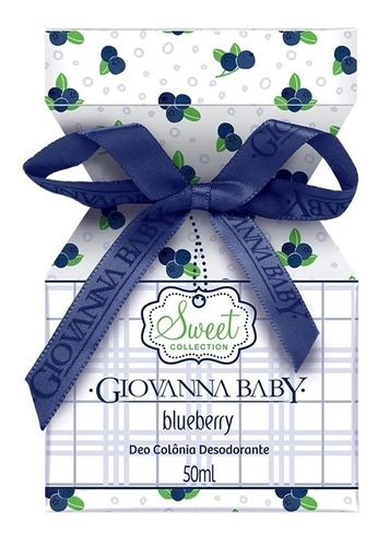 Giovanna Baby Deo Colônia Desodorante 50ml - Blueberry