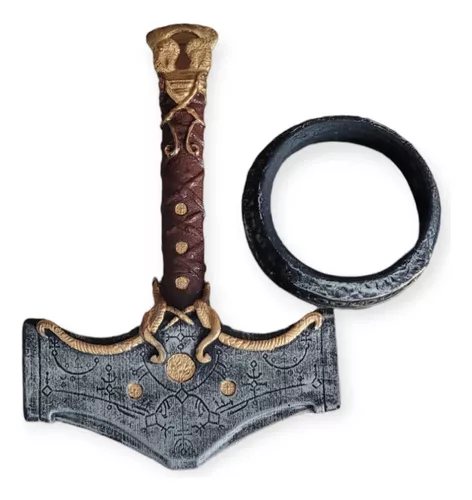 Replica Martelo Mjolnir Thor: God Of War Ragnarok Playstation Cosplay  Poliuretano Escala 1/1 - MKP - Toyshow Tudo de Marvel DC Netflix Geek Funko  Pop Colecionáveis