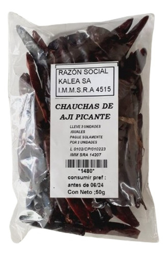 Chauchas De Aji Picante 50 G Lleve 3 Pague Solo Por 2