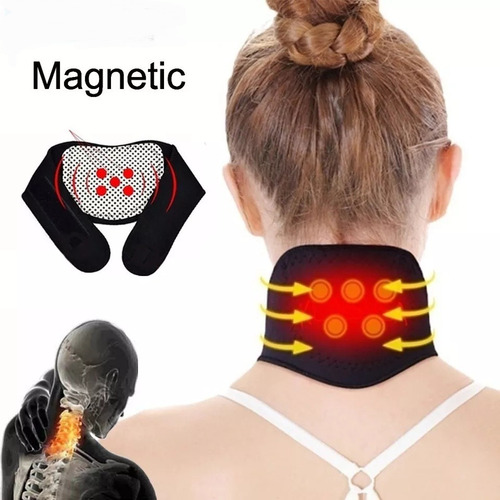 Faja Cervical Magnetica Cuello Alivia El Dolor