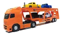 Comprar Camión Grande Trailer 54cm +4 Camioneta Sube Baja Rampa Roma
