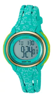 Reloj Deportivo Timex Ironman Sleek 50 Blue Floral Stopwatch