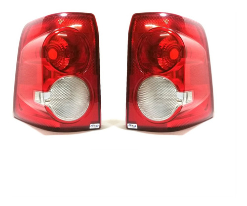 Par De Faros Traseros Ford Ecosport 4 X 2 / 2007 A 2012 