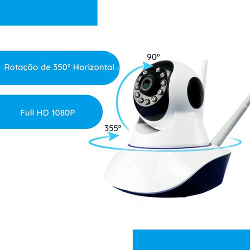 Cámara Robo 3 Antenas Ip Wifi 360º 720p Sistema Yoosee/yyp2p