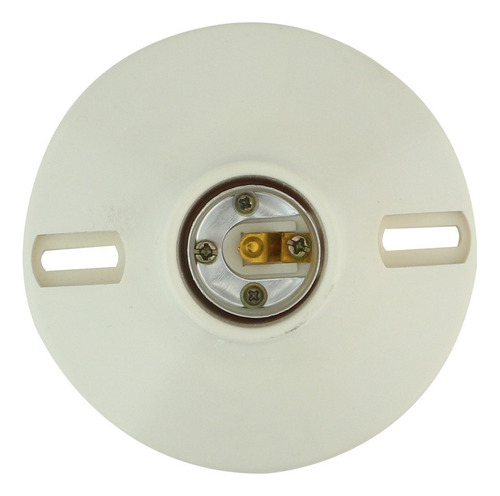 Portalampara Sanelec 4 1/2 Para Techo Color Blanco