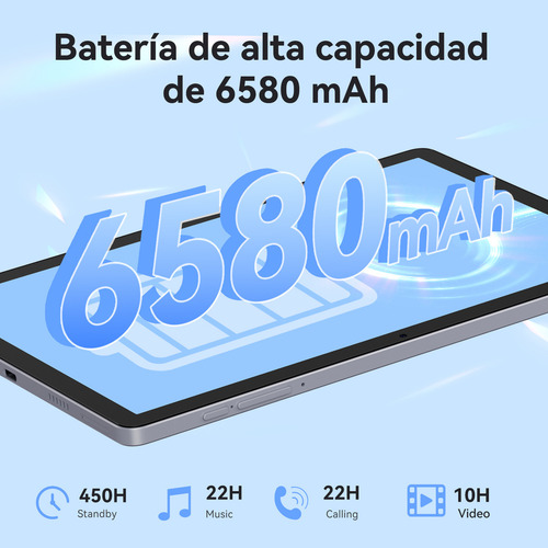 Tableta Cubot Tab 30 Ram 4 Gb 128 Gb 10,1 Android Gris Wifi