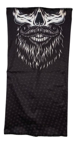 Imagem 5 de 8 de Buff Lenço Bandana Caveira Mexicana Moto Pesca Metal Uv50