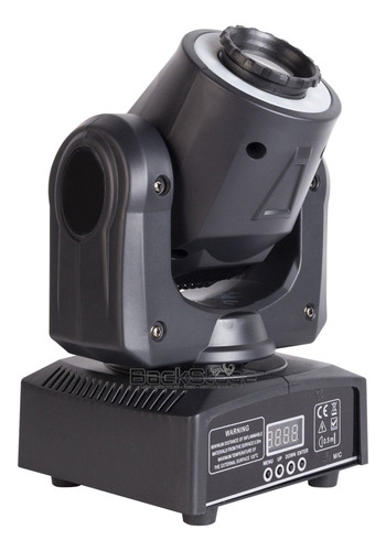 Moving Farol Head Spot Led 60w 8 Cores + 8 Desenhos Dmx