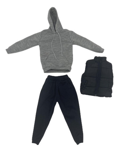 3 Ropa Masculina A Escala 1:6 Hecha A Mano Para Accesorios