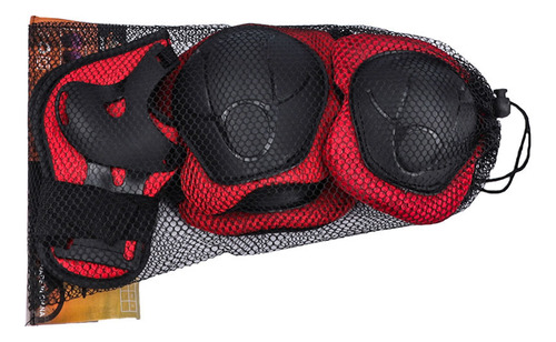Set De Protecciones Niños Color Rojo 6 Partes. Gravedad X