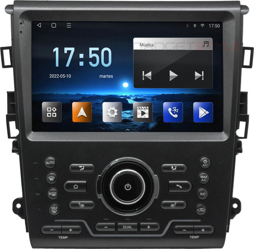 Estereo Ford Fusion Carplay Android Auto Wifi Usb 2013-2020