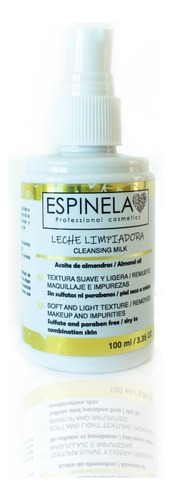Leche Limpiador Facial Textura Suave Desmaquillante Espinela