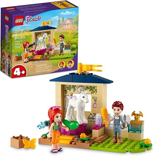 Lego De Friends Estacion De Lavado De Ponis 60 Pzs