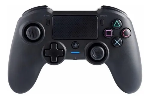 Joystick inalámbrico Nacon Asymmetric black Compatible con PC y PS4