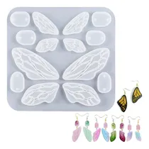 Comprar Molde De Silicona Alas Mariposa Hada Porcelana Fria Resina