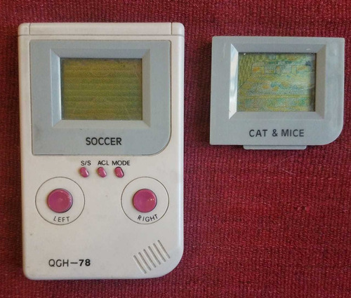 Videojuego Game Kid Qgh 78 Soccer Cat & Mice Queentex 1990