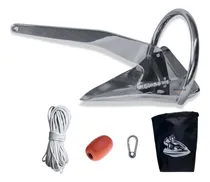 Comprar Kit Âncora Jet Ski Rocca Alfa Inox 1,5kg C\u002F Corda Boia Bolsa