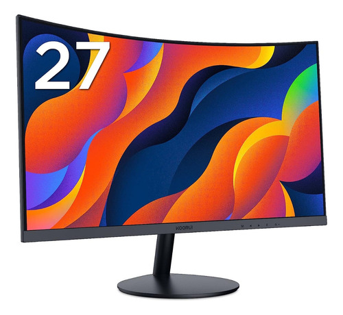 Monitor Koorui 27n5c Gamer Curvo 27 1800r Fhd 75hz 99 % Srgb