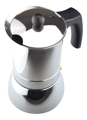 Imagen 2 de 2 de Cafetera Magefesa Genova 10 Tazas acero inoxidable italiana