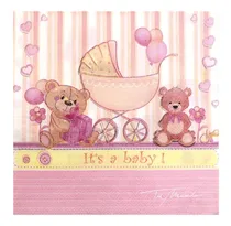 Comprar Servilletas Baby Shower Ositos 20 Und. Cotillon Decoración