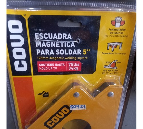 Iman Escuadra Herreria 34kg Covo 50429