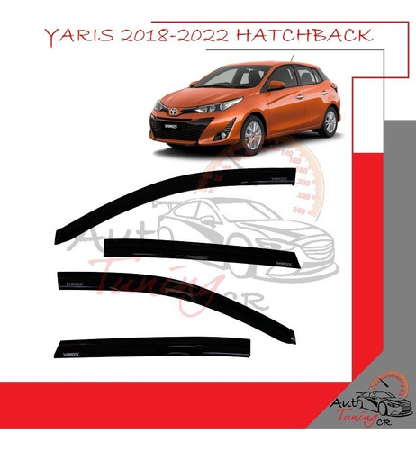 Botaguas Slim Toyota Yaris 2018-2022 Hb