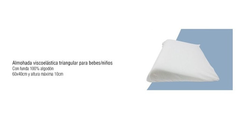 Almohadon Triangulo Triangular Respaldo Bebes Niños Foam