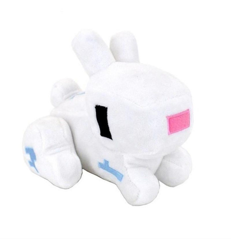 Peluche Minecraft Conejo Blanco