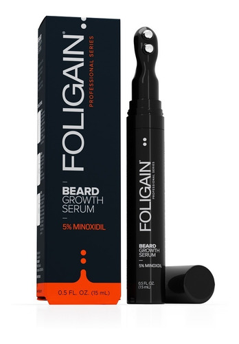 Foligain Suero Para El Crecimiento De La Barba Con Minoxidil