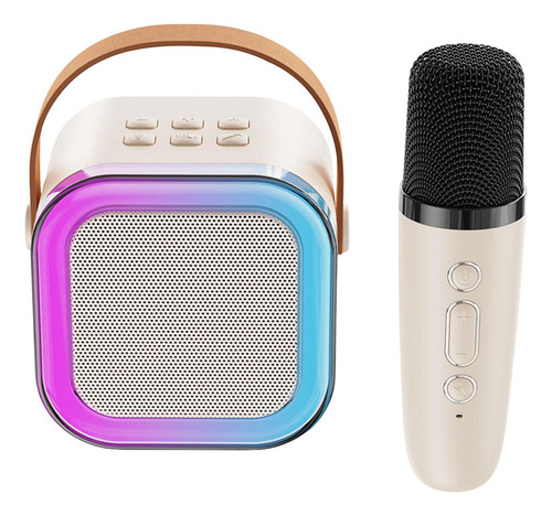 Mini Del Karaoke Con El Micrófono, Micrófono Del Pda, Con