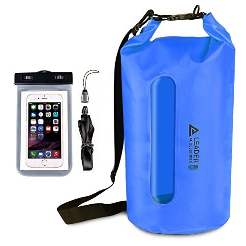 Leader Accessories Waterproof Pvc Dry Bag Con Ventana Transp