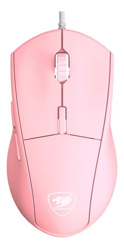 Mouse gamer de juego Cougar  Minos XT rosa