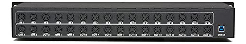 Interfaz Midi Miditech Midiface 16x16