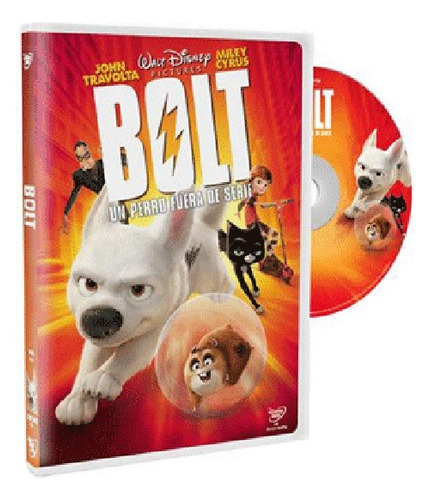 Dvd De Bolt: Un Perro Fuera De Serie - Película De Disney (Usado)