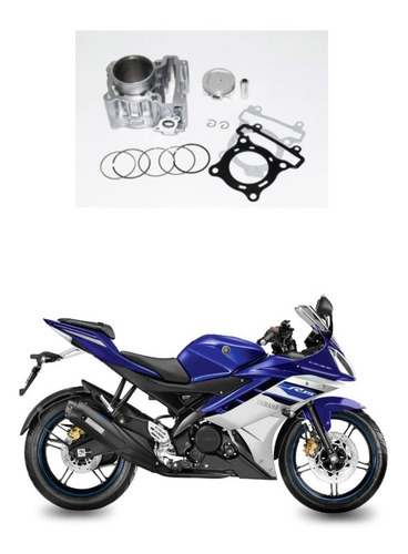 Kit De Cilindro Yamaha R15 / Yzf R15 + Envío